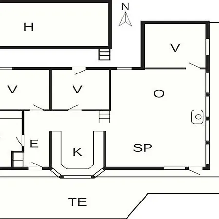 Three-bedroom In Sjolund 4 Holiday home